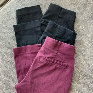 Old Navy High Waisted Pants (3 pack)